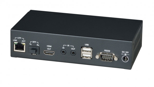 Приёмник SC&T, портов: 1, HDMI (Type A), USB-A, RJ45, (HKM02BPR-4K)