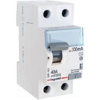 Устройство защитного отключения Legrand DX3, тип: А, 2 модуль, 2Р, 40А/300мА,  (411570)