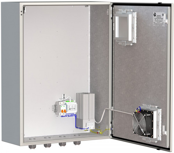 Шкаф монтажный с обогревом ТШВ-60.80.25.200