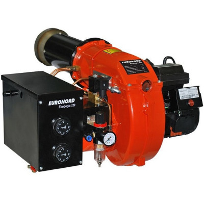 Универсальная горелка Euronord EcoLogic 120 с фиспакетом, без компрессора