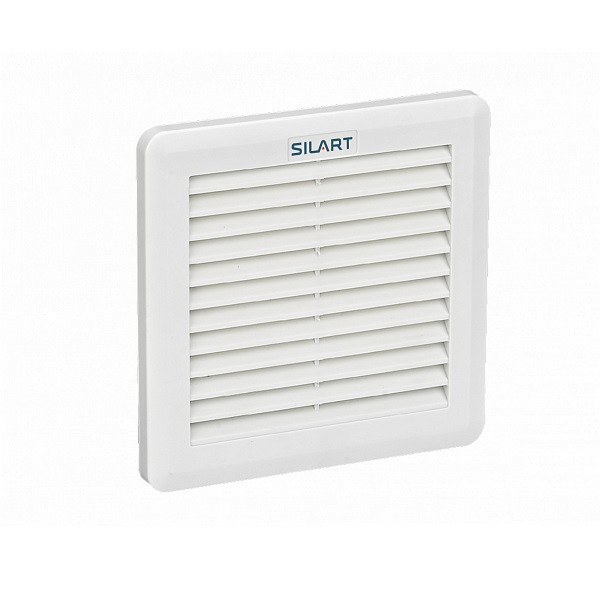 Вентиляторный фильтр SILART NLF, 150х150х32 мм (ВхШхГ), IP55, для вентиляторного модуля, цвет: белый