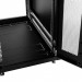Шкаф серверный напольный ЦМО ШТК-Э, IP20, 48U, 2254х600х600 мм (ВхШхГ), дверь: перфорация, задняя дверь: перфорация, боковая панель: сплошная, разборный, цвет: чёрный, (ШТК-Э-48.6.6-44АА-9005)