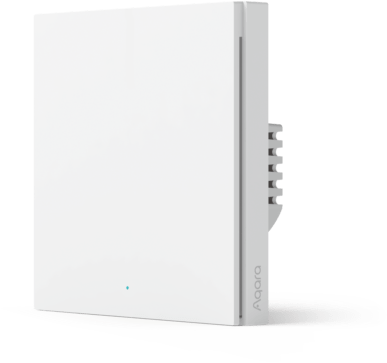 Умный выключатель Aqara Smart Wall Switch H1 White (With Neutral, Single Rocker)