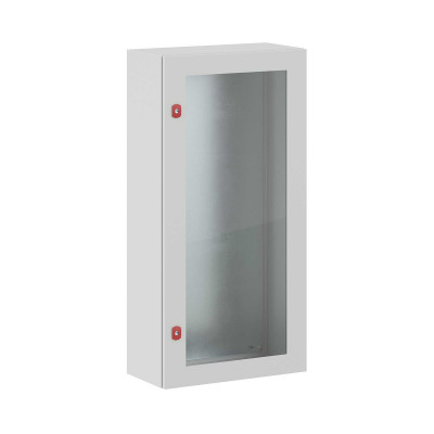 Шкаф электротехнический настенный DKC ST, IP66, 1200х600х300 мм (ВхШхГ), дверь: стекло, корпус: сталь листовая, цвет: серый, с монтажной панелью, (R5STX1263)