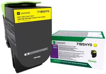 Картридж Lexmark 71B5HY0 Yellow