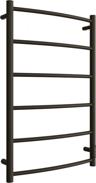 Электрический полотенцесушитель Двин R neo 80/50 el, чёрный матовый