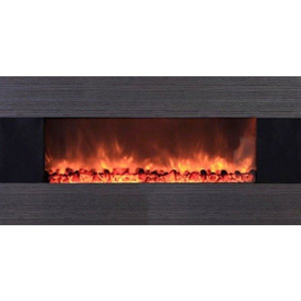 Линейный электрокамин Glenrich Freestyle (цвет-Grey)