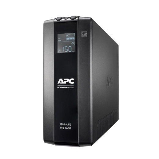 ИБП APC Back-UPS Pro, 1600ВА, линейно-интерактивный, настольный, 250х382х100 (ШхГхВ), 220-240V,  однофазный, (BR1600MI)