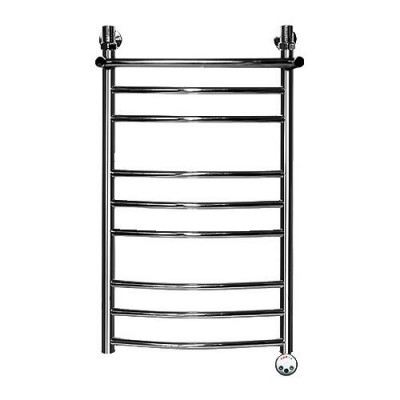 Электрический полотенцесушитель Ника ЛД(г2)/ВП Электрический (Лесенка Дуга/Верхняя Полка/группа2) 80х40 -9 прав