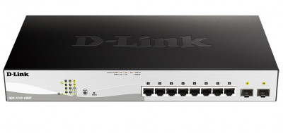 Коммутатор D-Link, DGS-1210-10MP/F1A