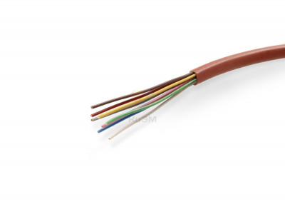 Кабель не распространяющий горение при групповой прокладке, с пониженным дымо- и газовыделением КСВВнг(А)-LS 4х0,5 (1108)