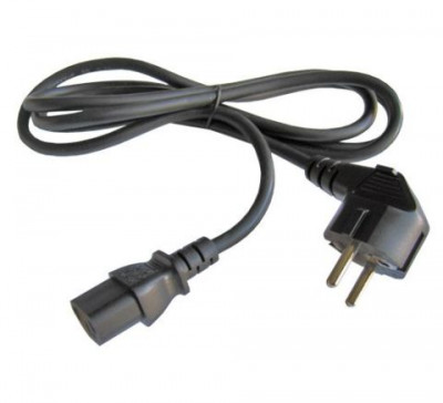 Шнур для блока питания Lanmaster, IEC 60320 С19, вилка Schuko, 5 м, 16А, цвет: чёрный