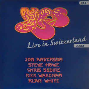 Виниловая пластинка Yes LIVE IN SWITZERLAND (180 Gram)