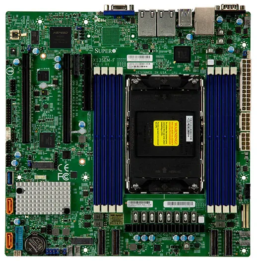 Серверная материнская плата SuperMicro X13SEM-F-B