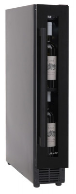 Встраиваемый винный шкаф до 12 бутылок Libhof CX-9 Black