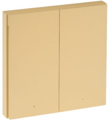 Умный выключатель Aqara Wireless Remote Switch H1 Beige (Double Rocker)