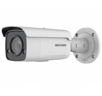 Сетевая IP видеокамера HIKVISION ColorVu, bullet-камера, улица, 4Мп, 1/1,8’, 2688×1520, цв:0,005лк, об-в:4мм, DS-2CD2T47G2-L(C)(4mm)