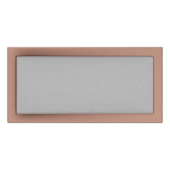 Вентиляционная решетка для камина Kratki 22х45 гальваника под медь 22/45MG