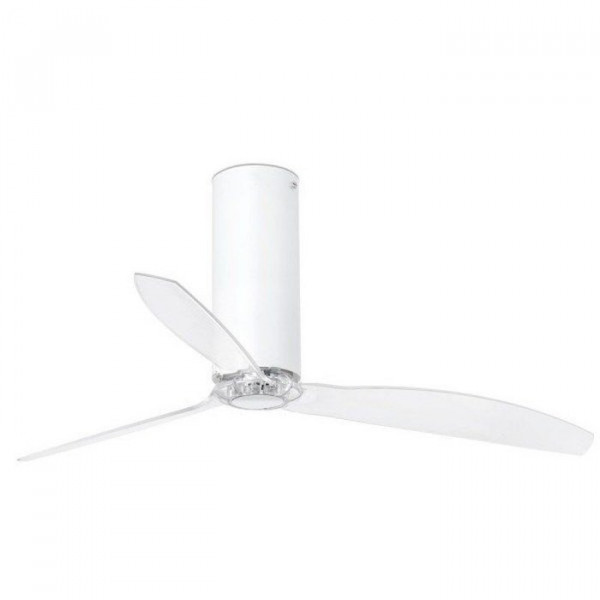 Вентилятор без подсветки Faro Tube Fan Shiny White (32033)