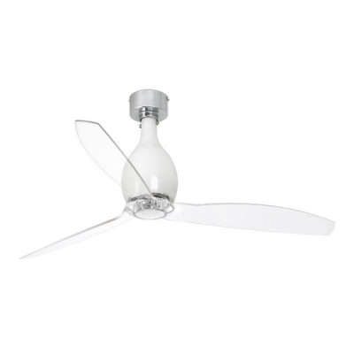 Вентилятор с подсветкой Faro Mini Eterfan Matt White 1L (32025-9)