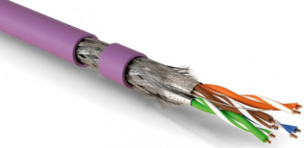 Бухта Hyperline SFTP4-C7-P26-IN-LSZH-VL-500, 500м