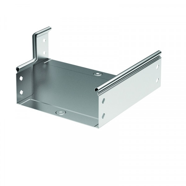 Переходник DKC S5 Combitech, левосторон., 400х100х340 (ШхВхД), толщина: 0,8 мм, сталь, покрытие: горячий цинк