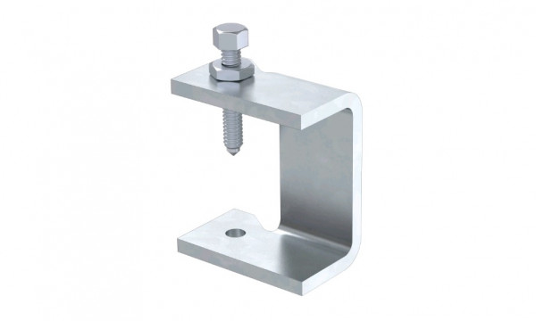 Фиксатор BETTERMANN, на винтах, для лестничных лотков, 52х5х88 (ШхВхД), сталь, покрытие: горячий цинк, Тип: KLL 52 FT
