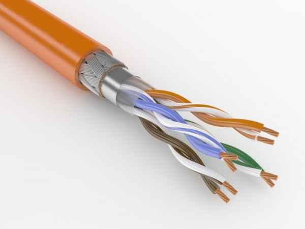 Кабель «витая пара» (LAN) для структурированных систем связи ParLan Patch SF/UTP Cat5e 4х2х0,60 ZH нг(А)-HF