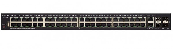 Коммутатор Cisco, SF350-48-K9-EU