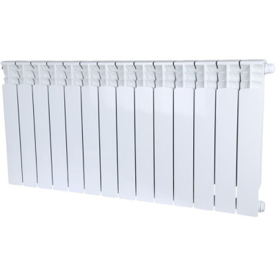 Биметаллический радиатор STOUT SPACE 500 нижнее 14 секций (SRB-0320-050014)