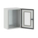 Шкаф электротехнический настенный DKC CE, IP66, 400х300х200 мм (ВхШхГ), дверь: стекло, корпус: сталь листовая, цвет: серый, с монтажной панелью, (R5CEX0432)