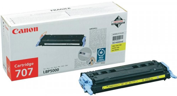 Картридж Canon 707 Yellow