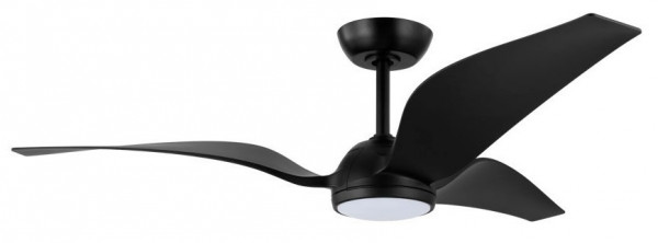 Вентилятор с подсветкой EGLO MOSTEIROS черный (35004)