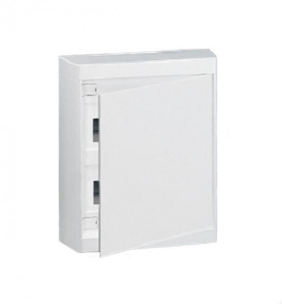 Щит электрический настенный Legrand Nedbox, навесной, IP40, 2ряд.  12мод., с клеммным блоком, дверь: пластик, корпус: полистирол, цвет: белый