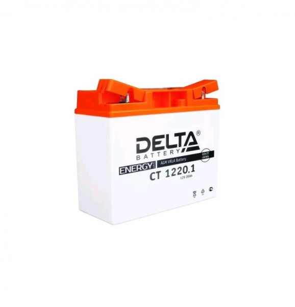 Аккумулятор для ИБП Delta Battery CT, 167х77х181 мм (ВхШхГ),  необслуживаемый свинцово-кислотный,  12V/20 Ач, (CT 1220.1)