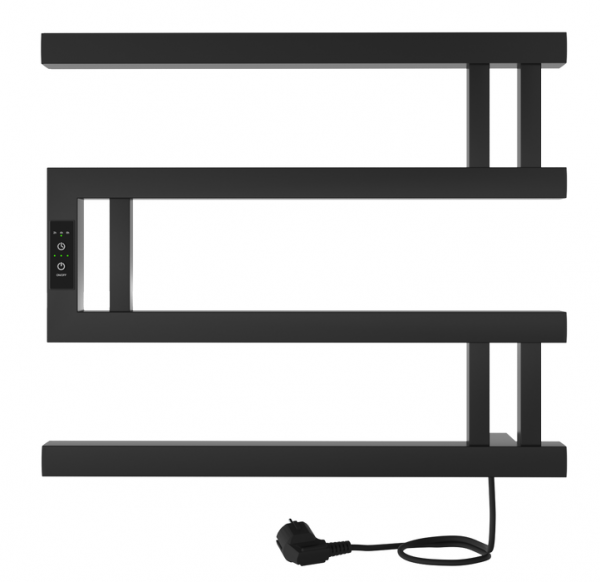 Электрический полотенцесушитель INDIGO Muza (el) 40/50 Черный муар