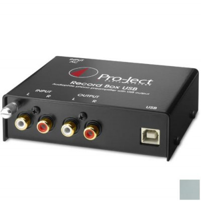 Фонокорректор Pro-Ject Record Box USB (встроенный ЦАП) silver