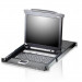 Переключатель KVM Aten, Altusen, портов: 16 х SPHD-18, 44х480х685 мм (ВхШхГ), USB, PS/2, цвет: чёрный