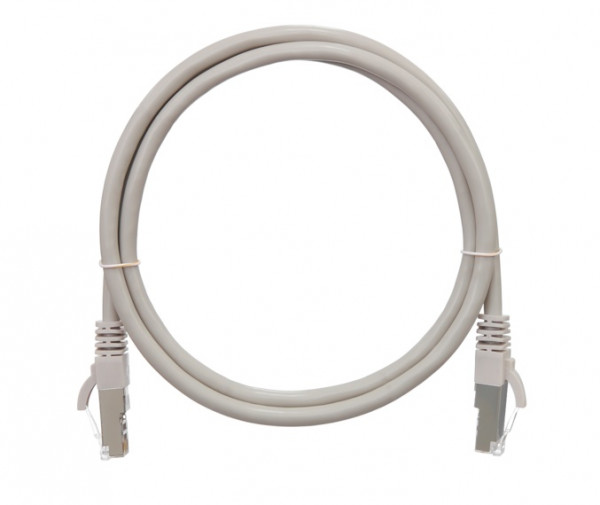 Шнур коммутационный Nikomax, кат. 5е, экр., S/FTP, RJ45/8P8C, 100 МГц, d 6, 5м, PVC, AWG26, серый, класс D, (NMC-PC4SD55B-050-GY)