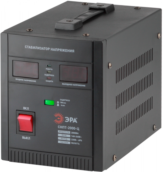 Стабилизатор напряжения ЭРА СНПТ-2000-Ц
