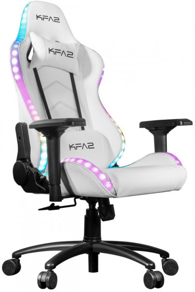 Игровое кресло KFA2 Gaming Chair 01 RGB SE White