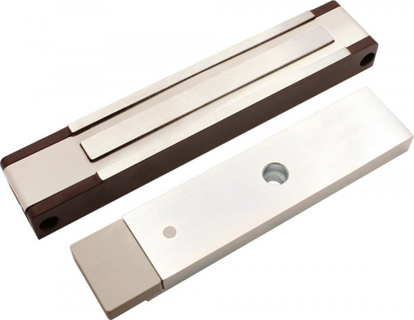 Замок электромагнитный ALM-400P-24V (коричневый)