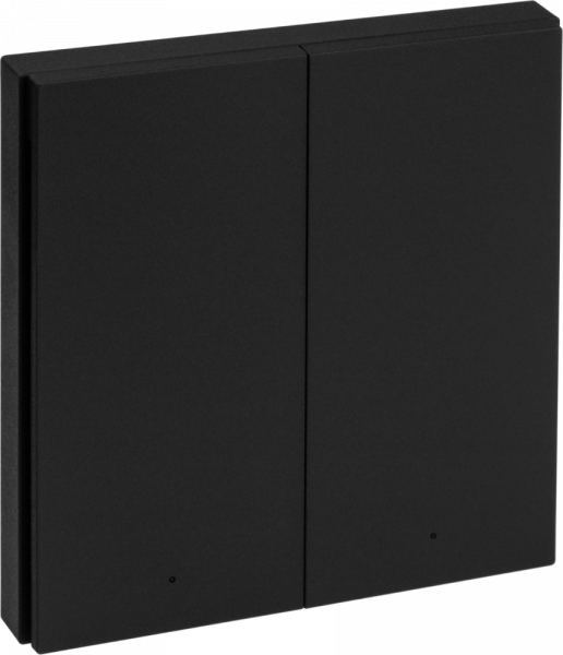 Умный выключатель Aqara Wireless Remote Switch H1 Black (Double Rocker)