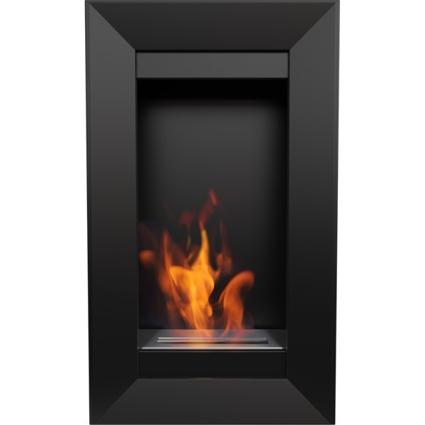 Настенный биокамин Kratki Charlie 2 Черный, TUV