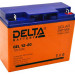 Аккумулятор для ИБП Delta Battery GEL, 167х77х181 мм (ВхШхГ),  необслуживаемый электролитный,  12V/20 Ач, цвет: жёлтый, (GEL 12-20)