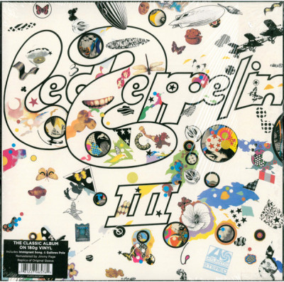 Виниловая пластинка WM Led Zeppelin Led Zeppelin III (180 Gram/Gatefold/Remastered)