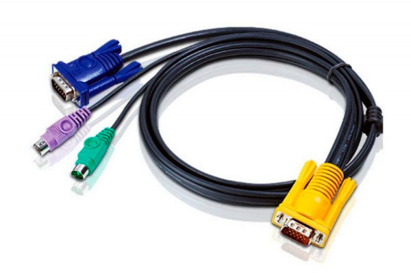 Шнур ввода/вывода Aten, SPHD-15, 1.2 м, (2L-5201P)