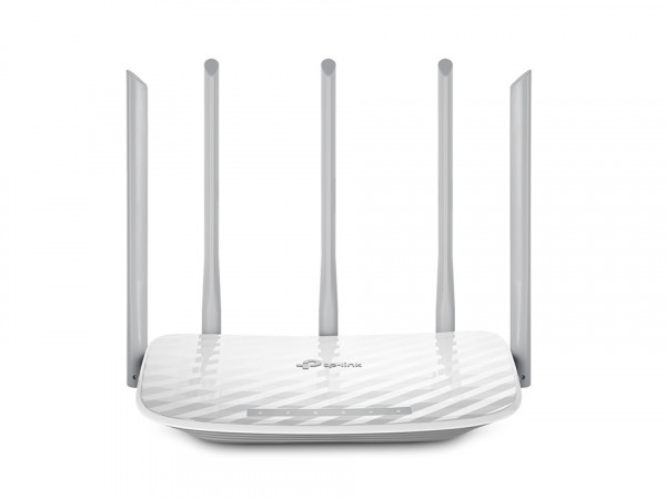 Маршрутизатор TP-Link, портов: 5, LAN: 4, WAN: 1, скорость мб/с: 1 317, антенн: 5, USB: Нет, 37х230х144 мм (ВхШхГ), цвет: белый, Archer C60