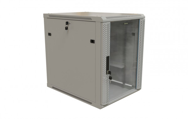 Шкаф настенный 19', 18U TWB-1868-GP-RAL7035