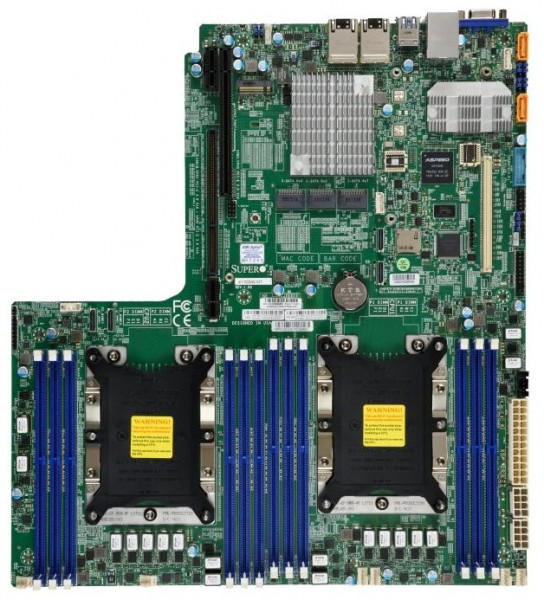 Серверная материнская плата SuperMicro X11DDW-NT-O